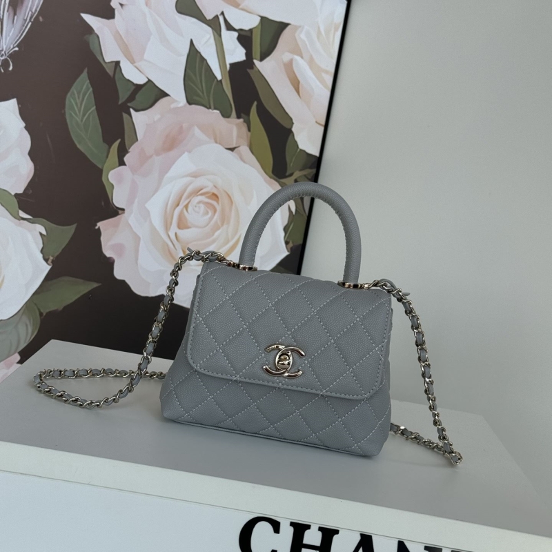 Ch**el top handle bags